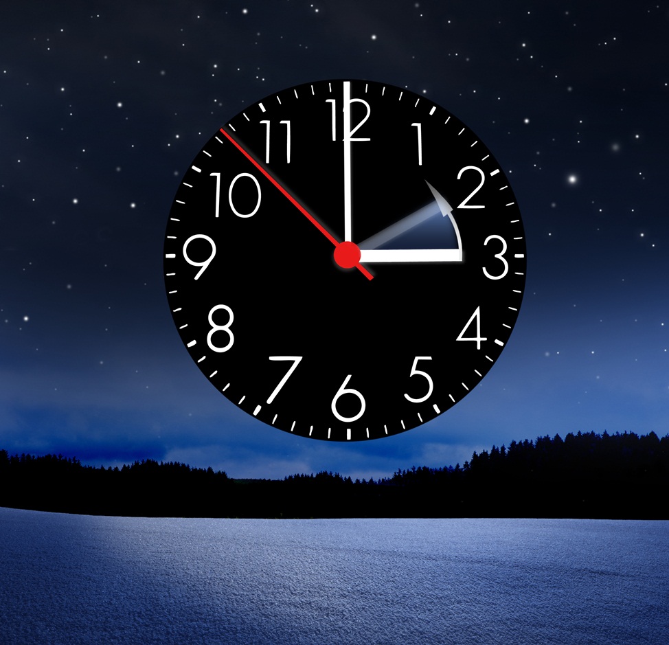 Fall back: from summer to winter time