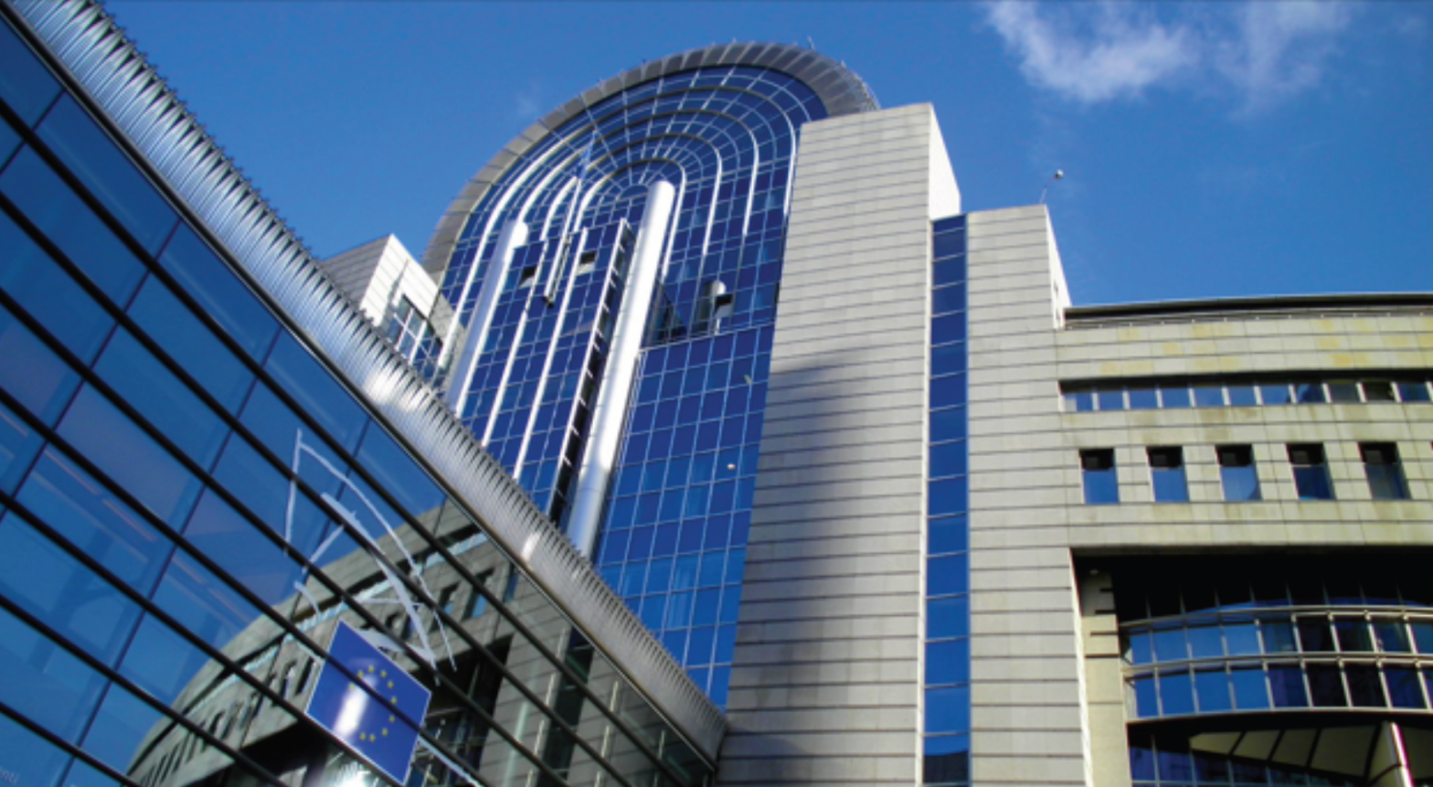 European Parliament building Brussels